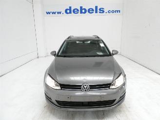 dommages  camping cars Volkswagen Golf 1.6D VARIANT 2015/10